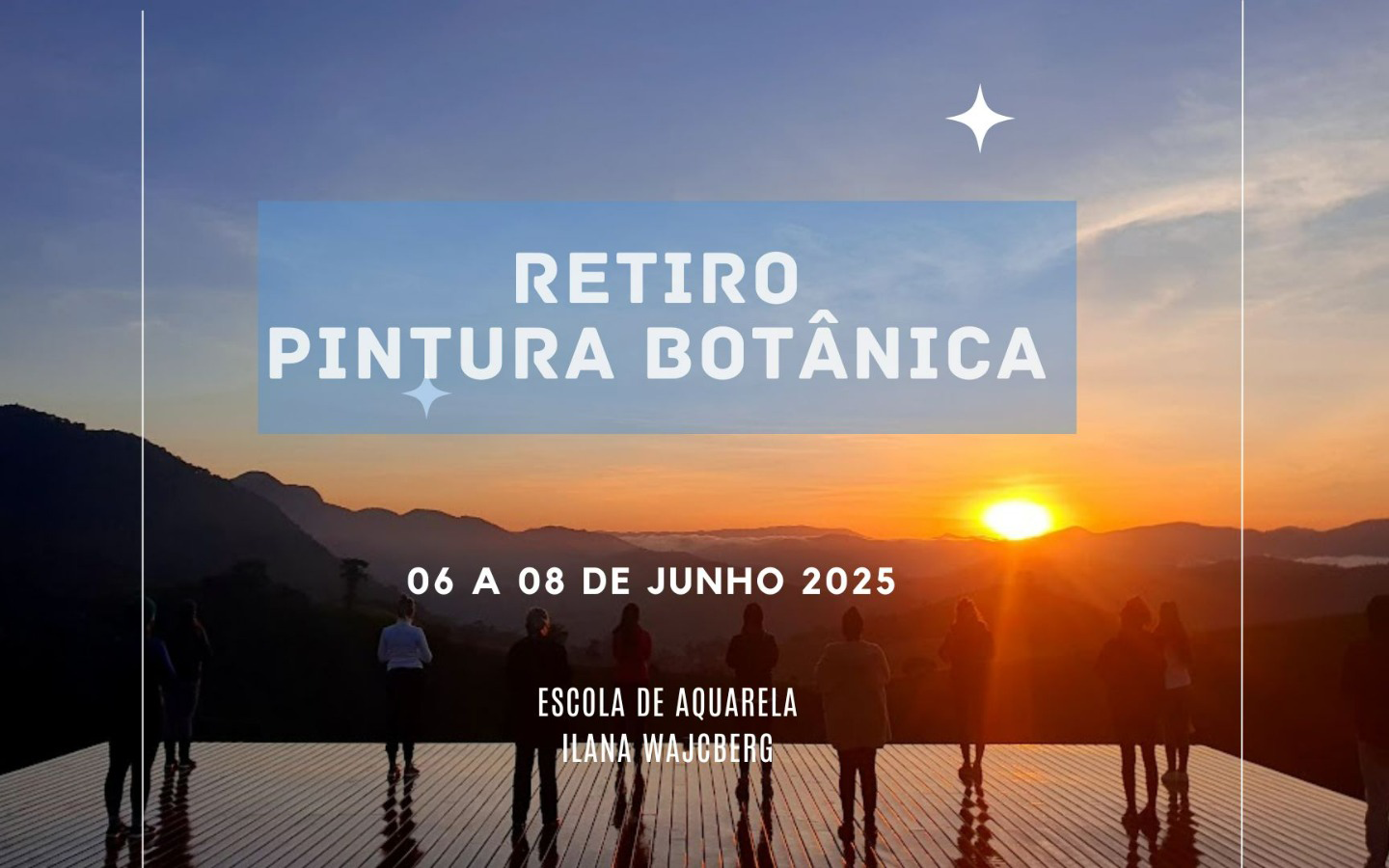 Retiro de pintura botânica ext